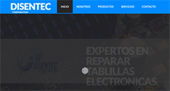 Desktop Screenshot of disentec.com